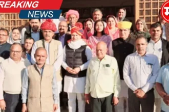 जालोर में वैभव गहलोत ने नव निर्मित राजीव गांधी भवन का किया निरीक्षण, कांग्रेस कार्यकर्ताओं से ली बैठक